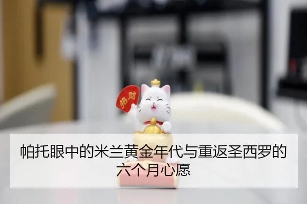 帕托眼中的米兰黄金年代与重返圣西罗的六个月心愿